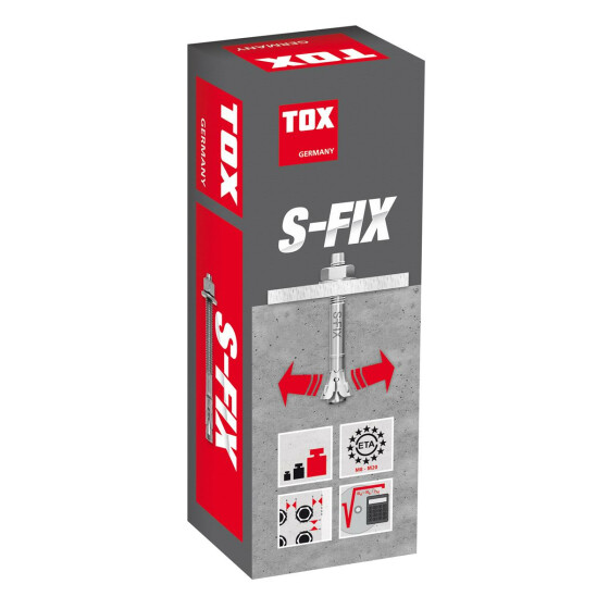 TOX Bolzenanker S-Fix Pro 401021 Karton