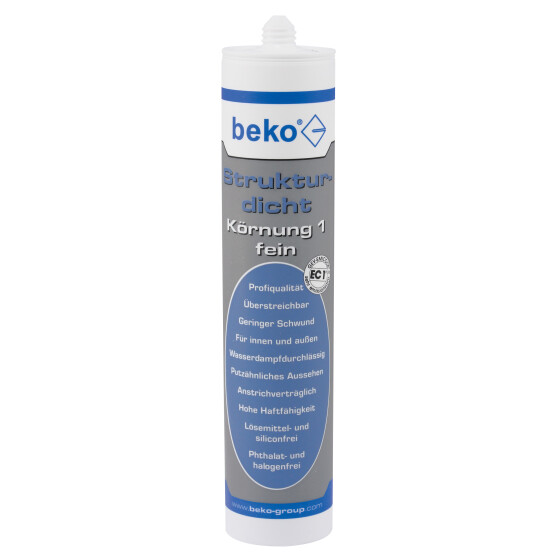 beko Strukturdicht 310 ml weiß-strukturiert