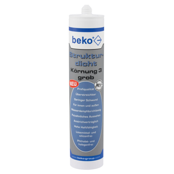 beko Strukturdicht 310 ml weiß-strukturiert