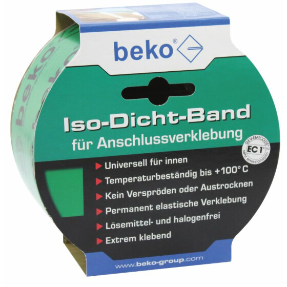 beko Iso-Dicht-Band 60 mm x 25 m grün für Anschlussverklebung 235 310 2