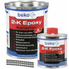 beko 2-K Epoxy Reparaturharz 1 kg betongrau inkl. Estrichklammern  6 x 70 mm Beutel à 10 Stück 238 1 1000