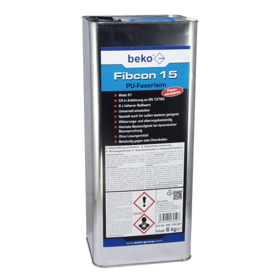 beko Fibcon PU Faserleim 6 kg Blechkanister