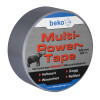 beko Multi-Power-Tape 50 mm x 50 m, silber Universal Kraft-Gewebeband 262 205 501