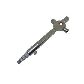 Bautenschlüssel Bauschlüssel aus Metall mit...
