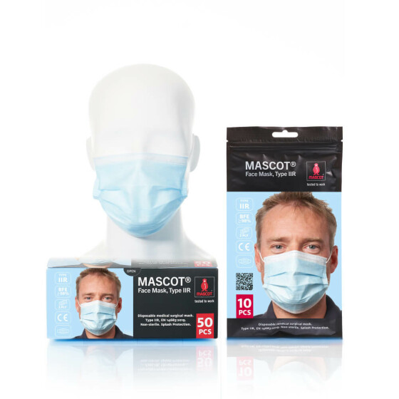 MASCOT Gesichtsmaske 20950-921-71 Hellblau 50PC