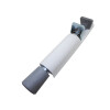 KWS Türfeststeller 1032.72 Stahl Kunstoff beschichtet RAL9016 weiß HUB 30mm
