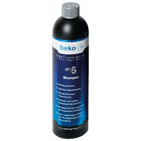 beko Performance No. 6 Shampoo 750 ml Flasche  P6-000-75