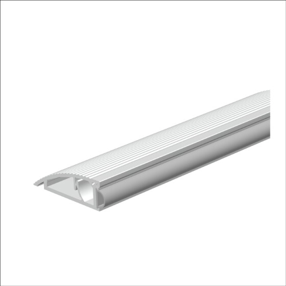 Ellen Türanschlagschiene AKW mit hart-/weich PVC-Lippe 63x20x900mm 0501139