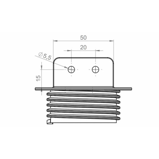 beko TERRASYS Stelzlager 30/65 von 30 mm bis 65 mm 505 10 065