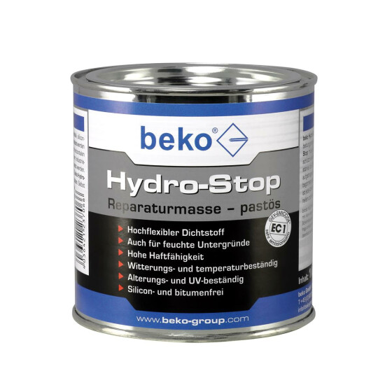 beko Hydro-Stop Reparaturmasse pastös 1 kg Dose 237 2 001