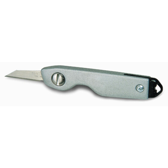 Messer Stanley Hobbymesser Länge 110 mm einklappbarer Klinge 2 Ersatzklingen mit 0-10-598
