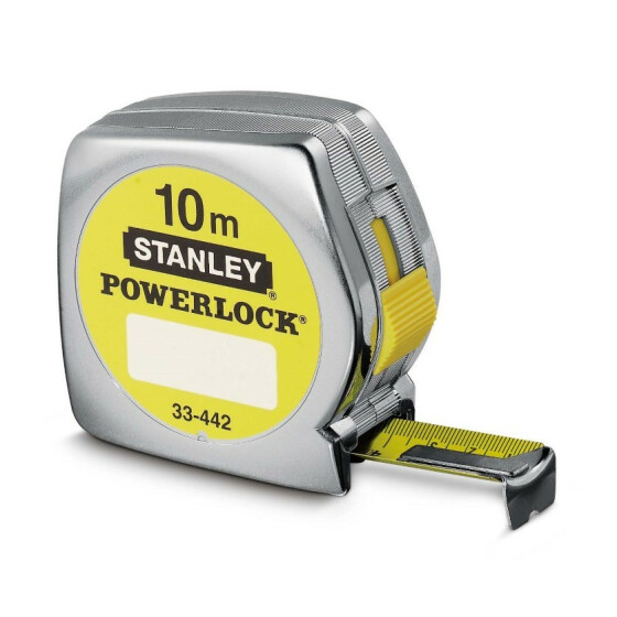 Bandmass Powerlock Kunststoff 10m25mm 1-33-442