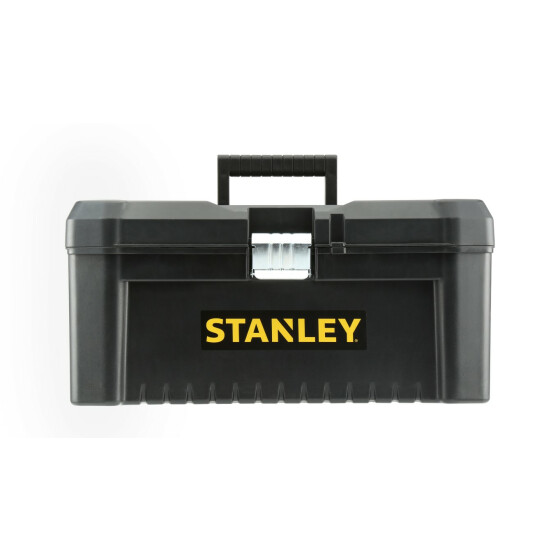 Universelle, vielseitig einsetzbare Werkzeugbox mit Organizer für Kleinteile und Zubehör im Deckel STST1-75518
