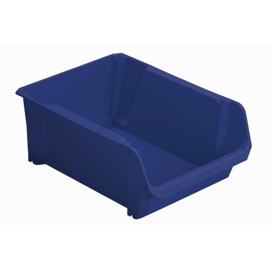STANLEY Lagersichtkasten  5 Blau, ideal zur Aufbewahrung von Kleinteilen, Werkzeug und Zubehör STST82746-1