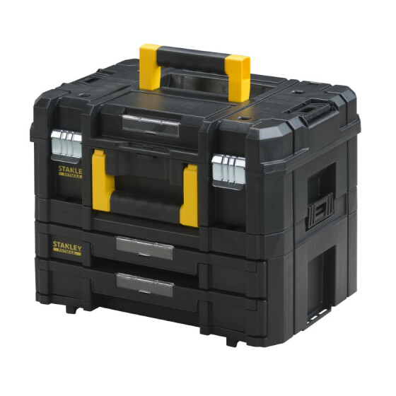 Tragbare Boxen-Kombination aus Koffer und 2 Schubladen FMST1-71981