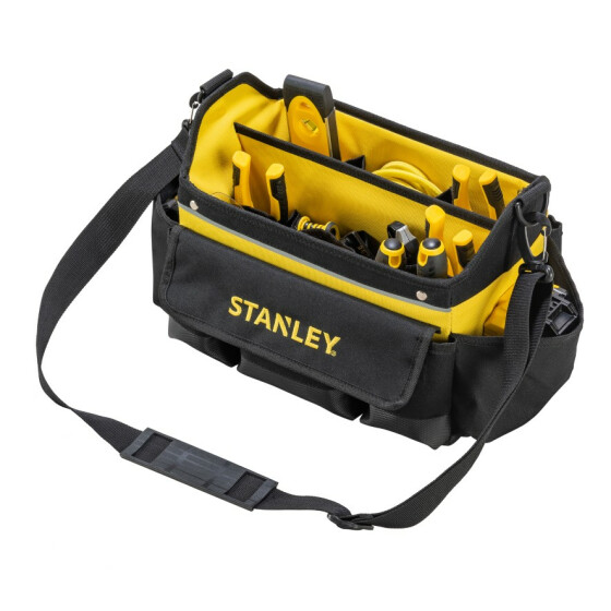 Werkzeugtasche Stanley 31x20x26cm 8äussere 10innere Taschen 600D Polyester STST1-70718