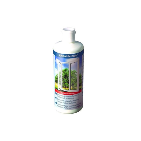 Reinigungsmilch a 500ml für PVC-hart-weiß & Alu-eloxierte Profile, COSMO Nr. CL-350.110.FL213