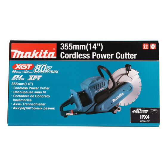 Makita Akku-Trennschleifer XGT 2x40V max. 355 mm 127 mm CE001GZ