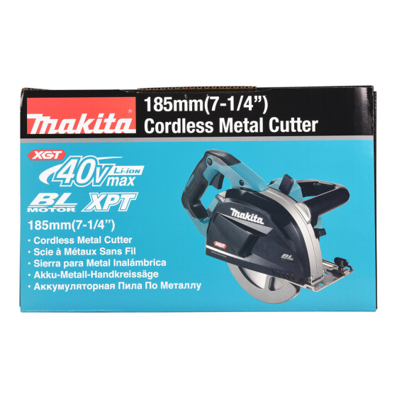 Makita Akku-Metallhandkreissäge 40V max. 185 mm 3.500 min-1 CS002GZ