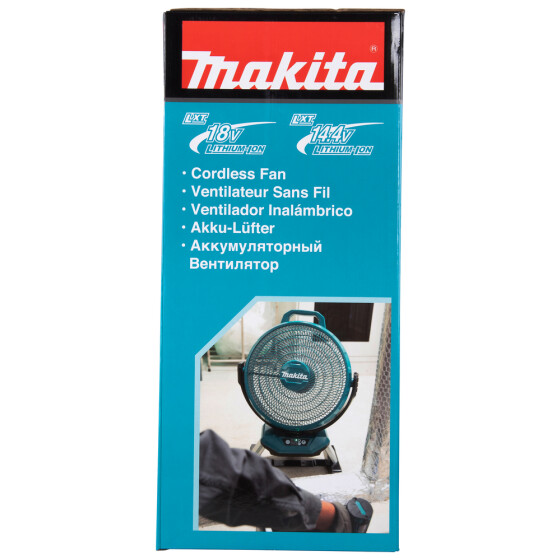 Makita Akku-Lüfter 18V/230V 21 m3/min 4,0 m/s 3-stufig DCF301Z