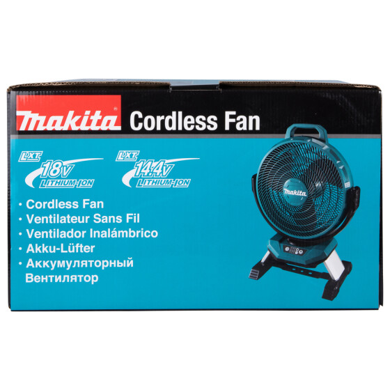 Makita Akku-Lüfter 18V/230V 21 m3/min 4,0 m/s 3-stufig DCF301Z