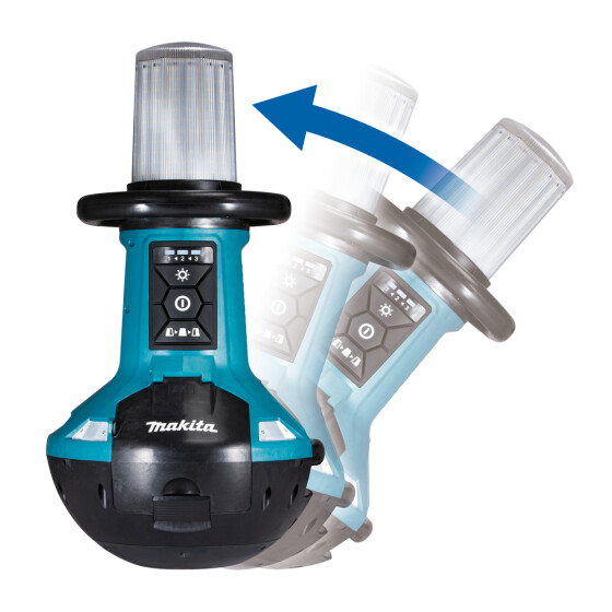 Makita LED-Flächenbeleuchtung 14,4V/18V/230V 550 lx 5.500 lm DEADML810