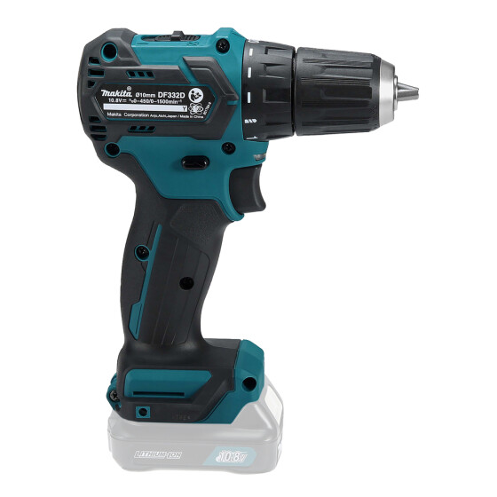 Makita Akku-Bohrschrauber 12V max. 35 Nm 0-450/1.500 min-1 DF332DZ