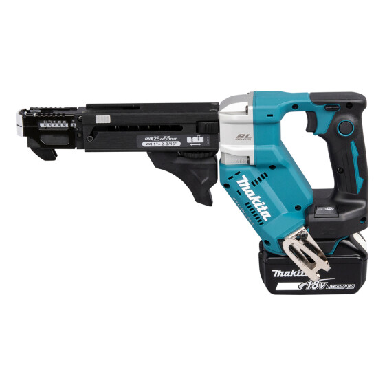 Makita Akku-Magazinschrauber 18V 25-55 mm 0-6.000 min-1 DFR551RTJ