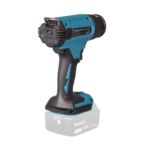 Makita Akku-Heißluftgebläse 18V 120-200 l/min 550° C DHG181ZK