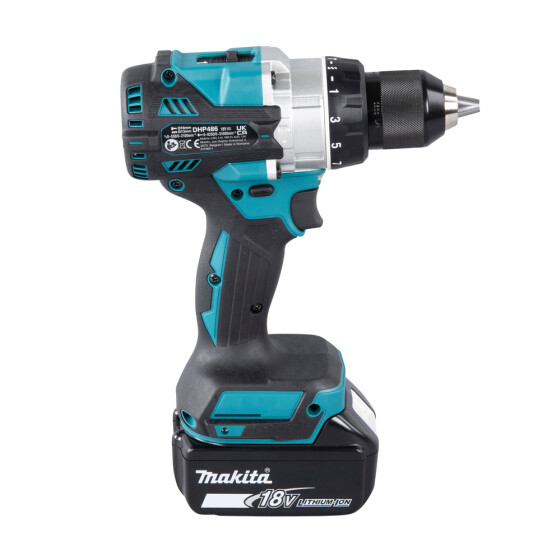 Makita Akku-Schlagbohrschrauber 18V 130 Nm 0-2.100 min-1 DHP486RTJ