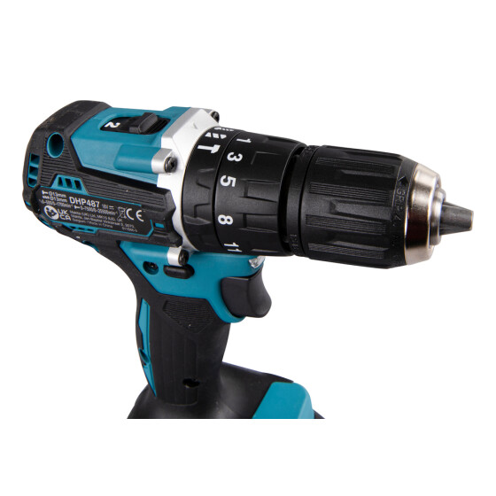 Makita Akku-Schlagbohrschrauber 18V 40 Nm 0-1.700 min-1 DHP487RAJ