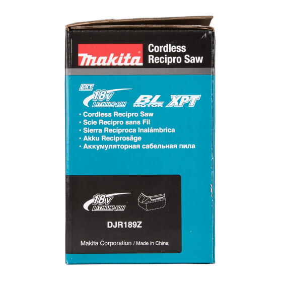 Makita Akku-Reciprosäge 18V 0-3.100 min-1 DJR189Z