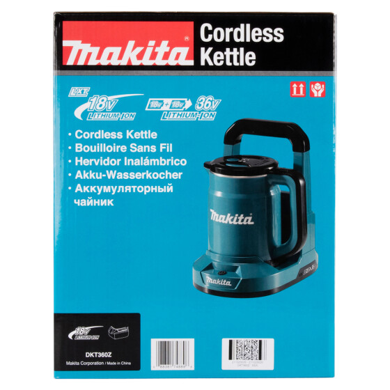 Makita Akku-Wasserkocher 2x18V 800 ml DKT360Z