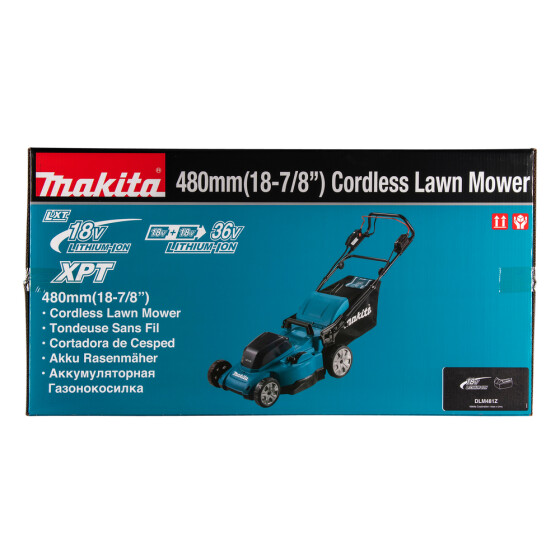 Makita Akku-Rasenmäher 2x18V 48 cm 62 l DLM481Z