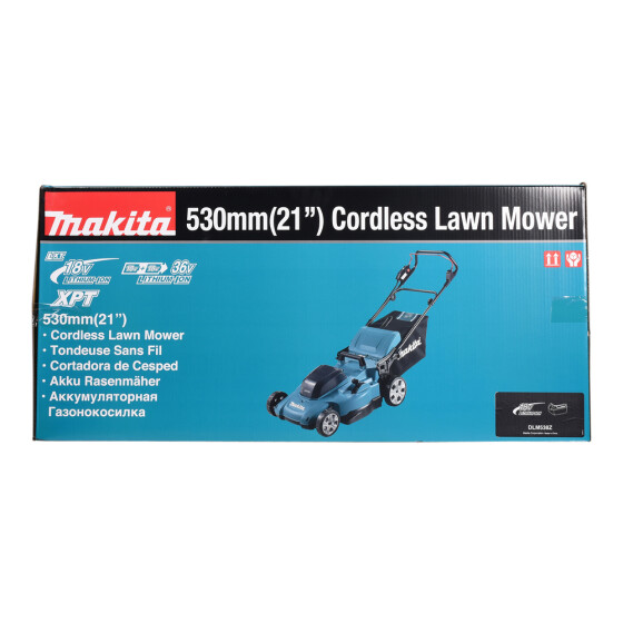 Makita Akku-Rasenmäher 2x18V 53 cm 70 l DLM538Z