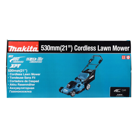 Makita Akku-Rasenmäher 2x18V 53 cm 70 l DLM539Z