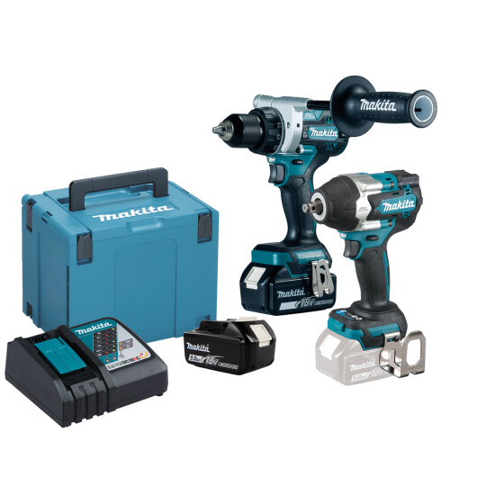 Makita Akku-Kombo-Kit "Zimmerei" DLX2453TJ