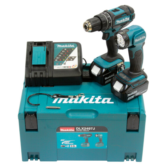 Makita Akku-Kombo-Kit DLX2497J