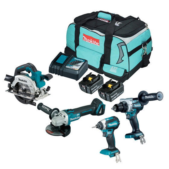 Makita Akku-Kombo-Kit DLX4156TX1