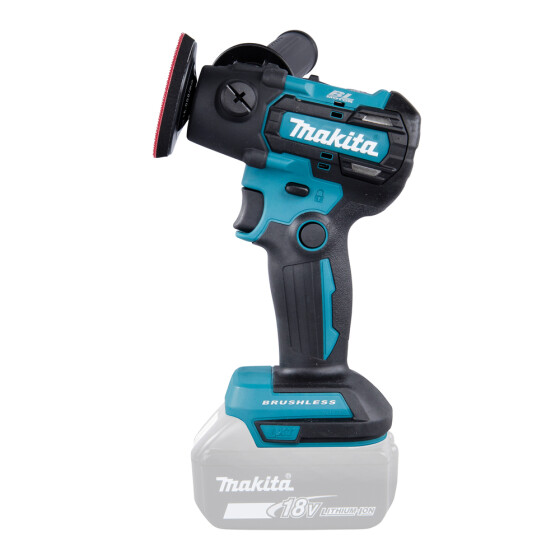 Makita Akku-Schleifer und -Polierer 18V 50/80 mm 0-2.800/0-9.500 min-1 DPV300Z