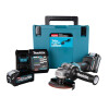 Makita Akku-Winkelschleifer XGT 40V max. 125 mm 3.000-8.500 min-1 GA023GM201