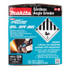 Makita Akku-Winkelschleifer XGT 40V max. 125 mm 3.000-8.500 min-1 GA023GM201