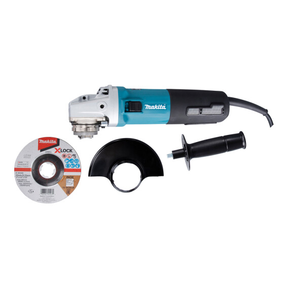 Makita Winkelschleifer 1.400 W 125 mm X-LOCK 12.000 min-1 GA5080RX02