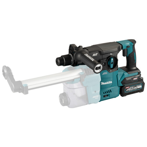 Makita Akku-Kombihammer 40V max. SDS-PLUS 3,9 J 30 mm HR008GM202