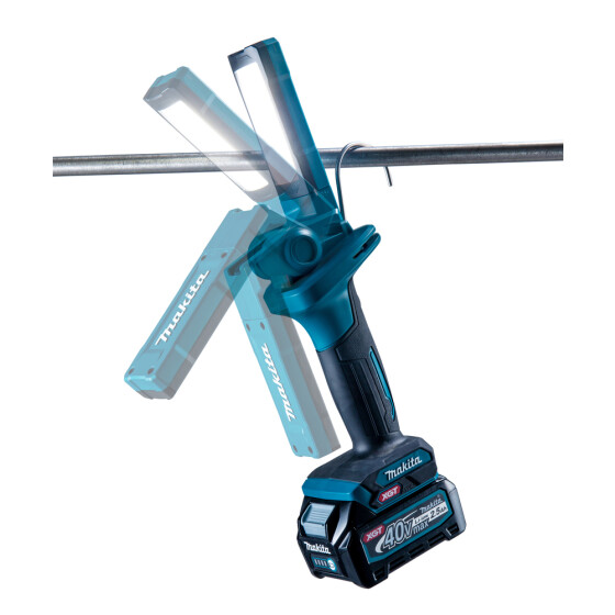 Makita LED-Akku-Arbeitsleuchte 40V max. 180/400/800 lx 100/250/500 lm ML006GX