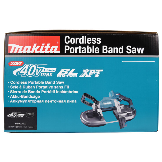 Makita Akku-Bandsäge 40V max. 0-3,2 m/s 127 mm PB002GZ