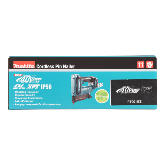 Makita Akku-Stiftnagler 40V max. 15-35 mm PT001GZ