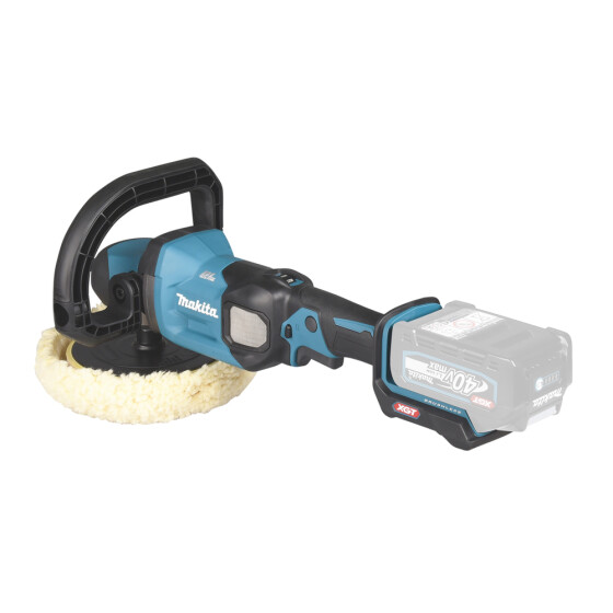 Makita Akku-Poliermaschine 40V max. 180 mm 0-2.200 min-1 PV001GZ