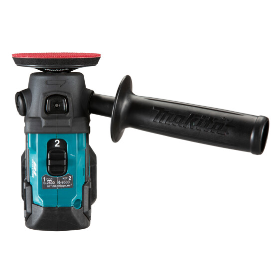 Makita Akku-Schleifer und -Polierer 12V max. 50/80 mm 0-2.800/0-9.500 min-1 PV301DZ