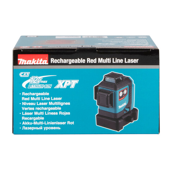 Makita Akku-Multilinienlaser 12V max. 10 m SK700D